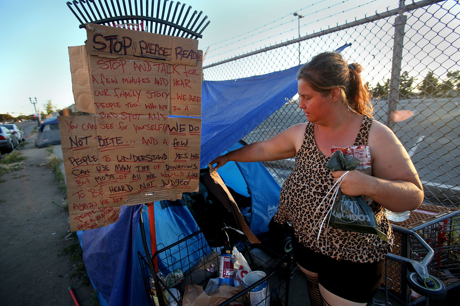 Homeless women